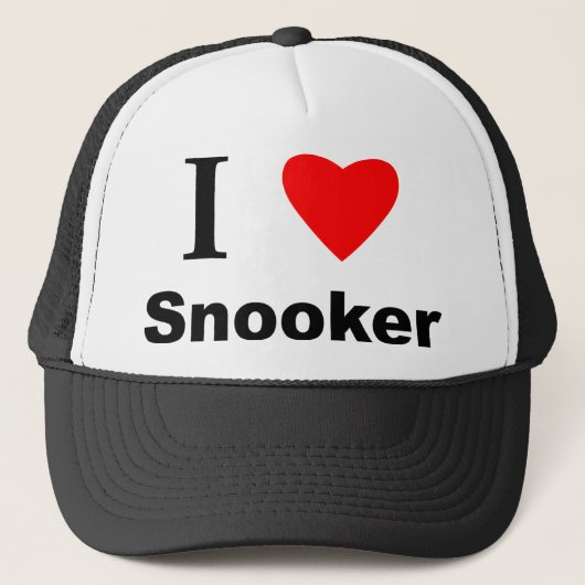 Casquette J'aime le billard (Devant)