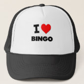 Casquette J'aime le bingo-test (Devant)