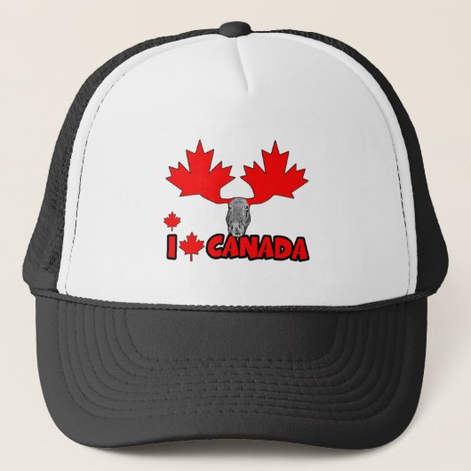 Casquette J'aime le Canada (Devant)