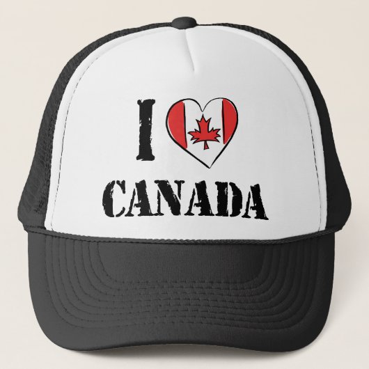 Casquette J'aime le Canada (Devant)