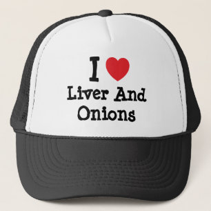 Casquette J'aime le coeur de foie et d'oignons T-shirt