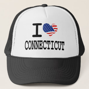 Casquette J'aime le Connecticut