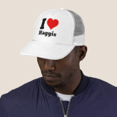 Casquette J'aime le haggis (En situation)