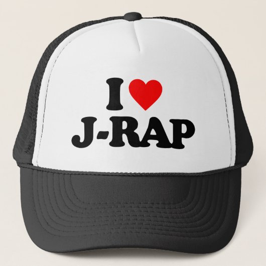 CASQUETTE J'AIME LE J-RAP (Devant)