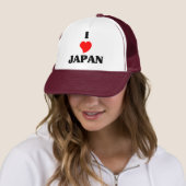 Casquette J'aime le Japon (En situation)