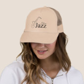 Casquette J'aime le jazz (En situation)
