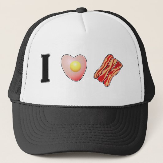 Casquette J'aime le lard ! (Devant)