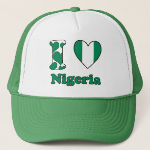 Casquette J'aime le Nigeria