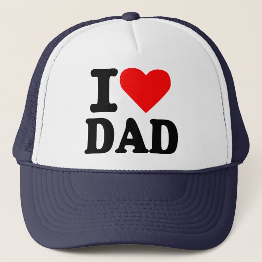 Casquette J'aime le papa (Devant)