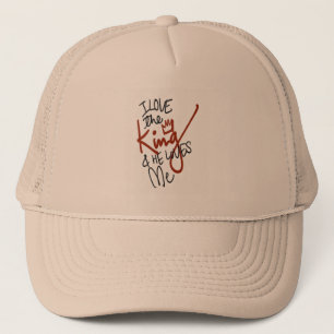Casquette J'aime le roi et il m'aime