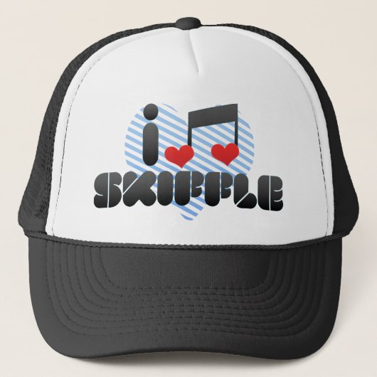Casquette J'aime le skiffle (Devant)