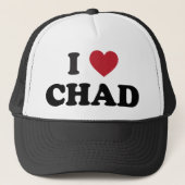 Casquette J'aime le Tchad (Devant)