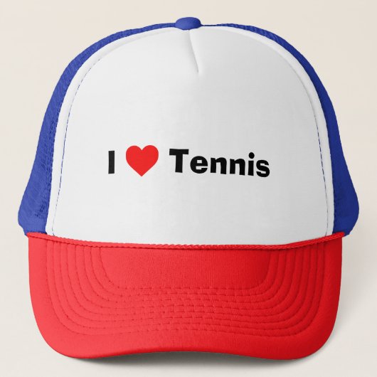 Casquette J'aime le tennis (Devant)