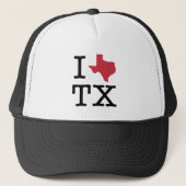 Casquette J'aime le Texas (Devant)