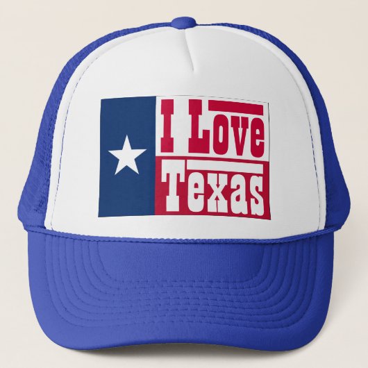 Casquette J'aime le Texas (Devant)
