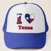 Casquette J'aime le Texas (Devant)