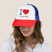 CASQUETTE J'AIME LE VOLLEYBALL (En situation)