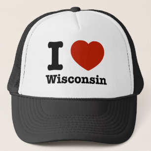 Casquette J'aime le Wisconsin