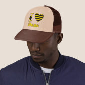 Casquette J'aime les abeilles (En situation)