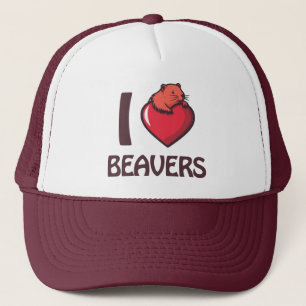 Casquette J'aime les castors