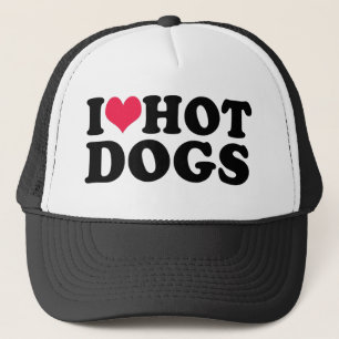 Casquette J'Aime Les Chiens Chauds
