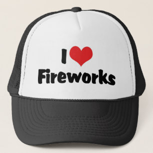 Casquette J'aime les feux d'artifice
