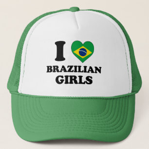Casquette J'aime les filles brésiliennes