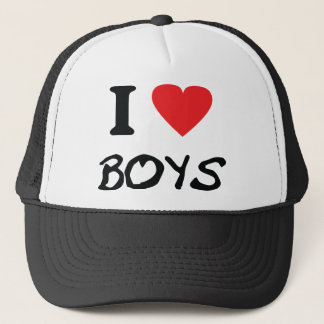 Casquette j'aime les garçons