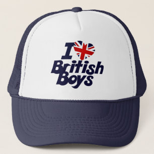 Casquette J'Aime Les Garçons Britanniques