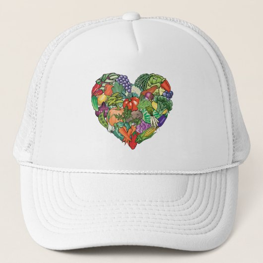 Casquette J'aime les Légumes (Devant)