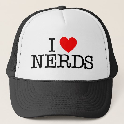 Casquette J'Aime Les Nerds. (Devant)
