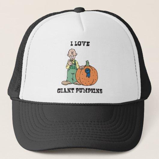 Casquette J'aime les potirons (Devant)