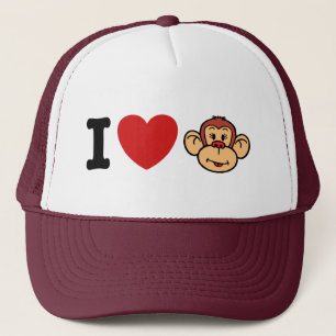 Casquette J'Aime Les Singes