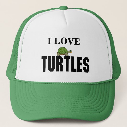 Casquette J'Aime Les Tortues (Devant)