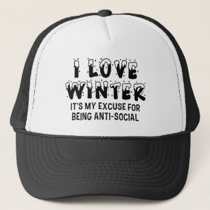 Casquette J'aime l'hiver