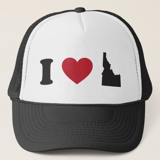 Casquette J'aime l'Idaho (Devant)