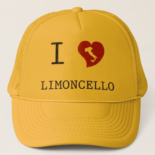 Casquette J'aime Limoncello (Devant)