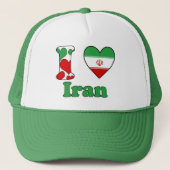 Casquette J'aime l'Iran (Devant)