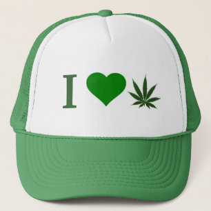 Casquette j'aime l'mauvaise herbe