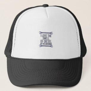 Casquette J'aime l'odeur du diesel le matin