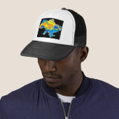 Casquette J'aime l'Ukraine (En situation)