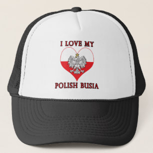 Casquette J'Aime Ma Busia Polonaise