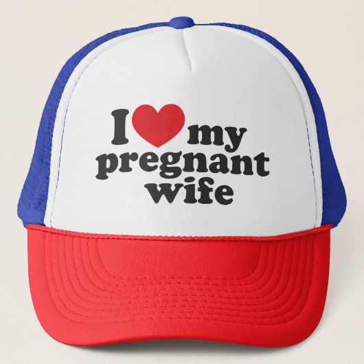 Casquette J'Aime Ma Femme Enceinte (Devant)