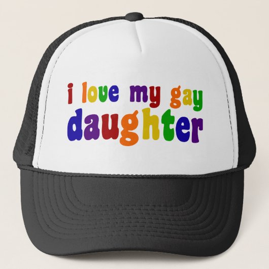 Casquette J'Aime Ma Fille Gay (Devant)