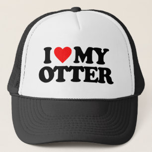 CASQUETTE J'AIME MA LOUTRE