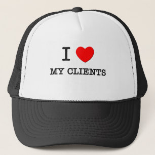 Casquette J'aime mes clients