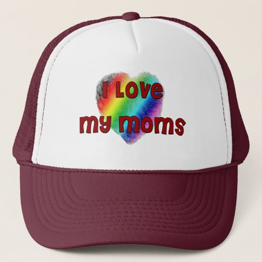 Casquette J'aime mes mamans (Devant)