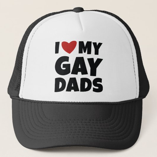 Casquette J'Aime Mes Pères Gays (Devant)