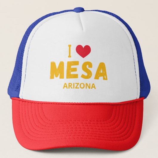 Casquette j'aime Mesa, Arizona (Devant)