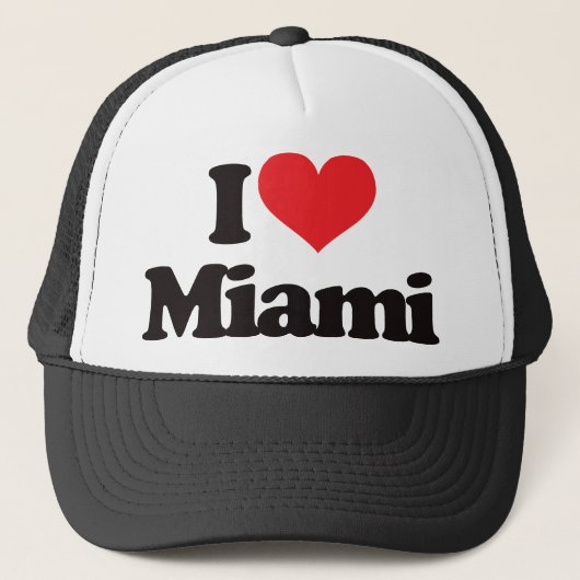 Casquette J'aime Miami (Devant)